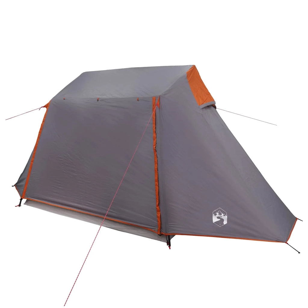 Tenda a tunnel Grigio e arancione 475 x 220 x 192 cm 42017429