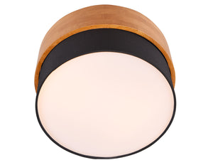 Plafoniera da Interno Attacco E14 in Metallo Nichel Satinato