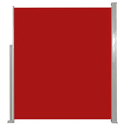 Tenda da sole laterale retrattile/schermo privacy per patio giardino terrazza balcone 160 x 300 cm rosso 02_0007051