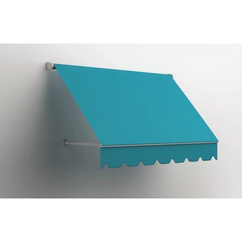 Tenda da Sole a Caduta Forzata Tempotest Parà, Bracci Sporgenza 80 cm, Largh. 2,4 Metri, Col. Grigio 79 - Ideale per Finestre e Vetrine