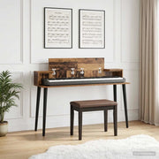 Scrivania studio Legno antico 152 x 36 x 19,5 cm 8006698
