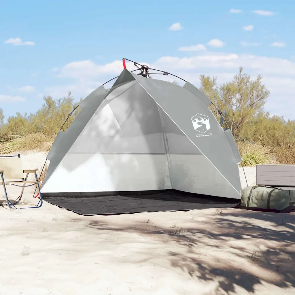 Tenda da Spiaggia-Tenda da campeggio Grigio Rilascio Rapido Impermeabile