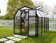 Doppio Strato Serra Da Giardino in Policarbonato 259X204X198 cm Verde