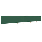 Paravento a 6 Pannelli in Tessuto 800x80cm Verde