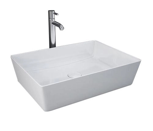 RAK LAVABO DA APPOGGIO FEELING RETTANGOLARE 50CM BIANCO