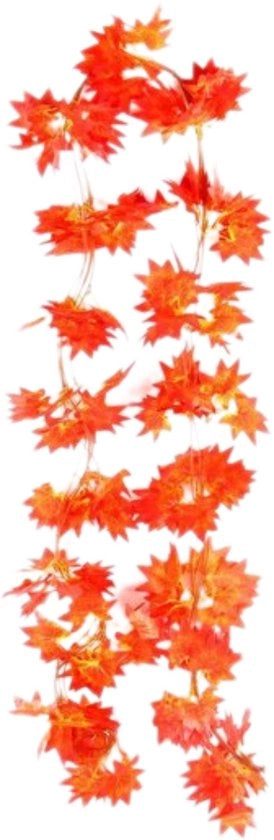 Slinga per foglie di acero - decorativa sospensione invernale - accogliente e stile - ideale per Halloween - 230 cm
