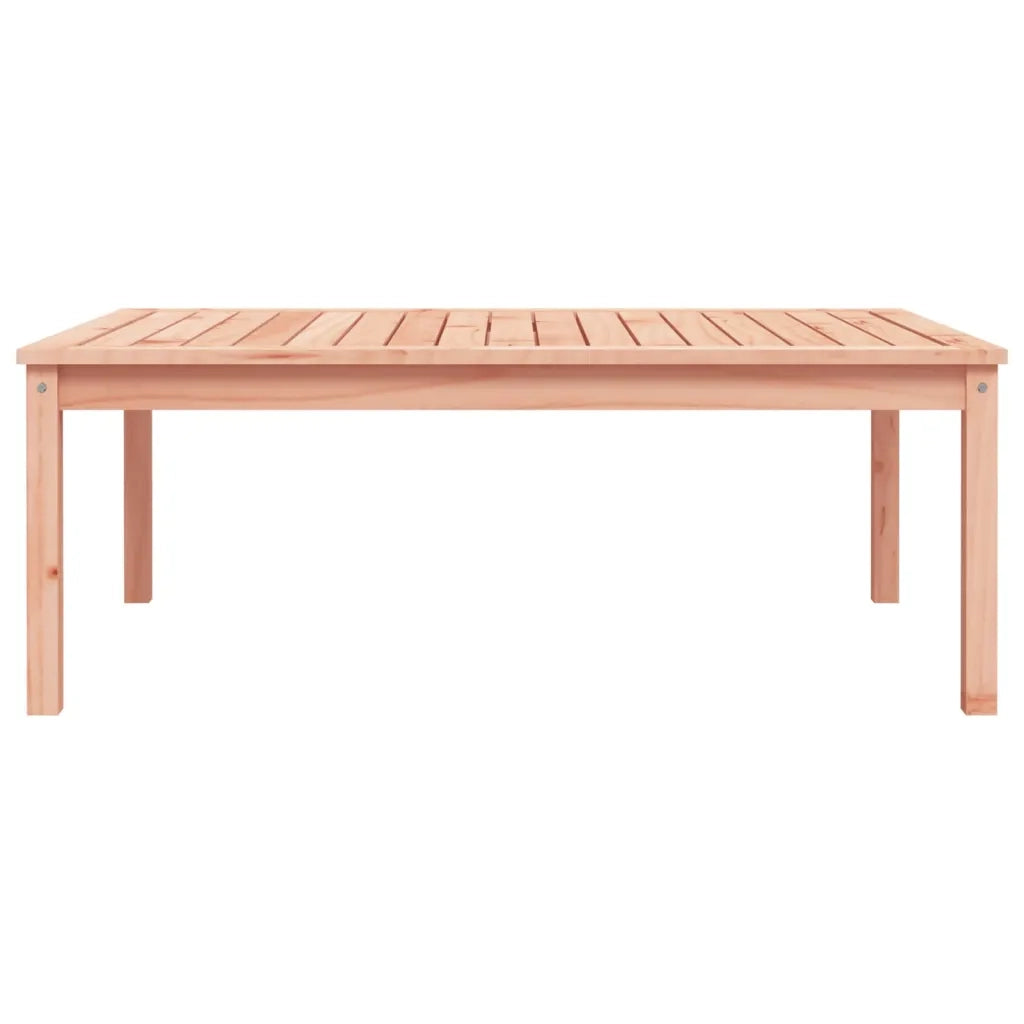 Tavolo da Giardino | Tavolino da esterno 121x82,5x45 cm in Legno Massello di Douglas