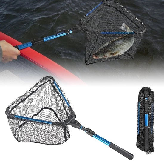 Retrattilevante per vasche con maniglia di estensione telescopica - Vistilevante per vasche - Levante per vasche telescopico - Estensione massima 90 cm - Costruito in alluminio - Ideale per vasche da pesca