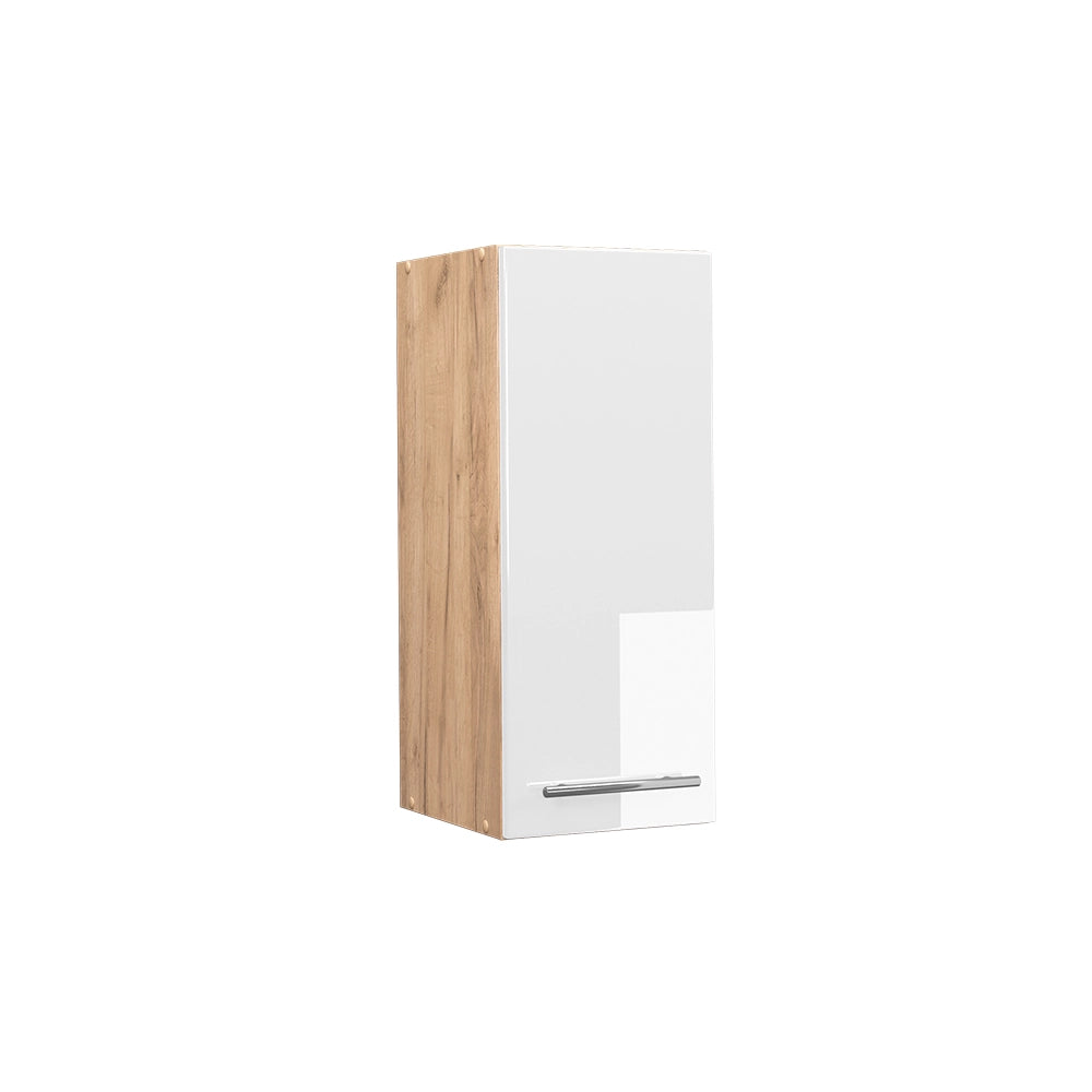 Vicco Pensile da cucina Bianco lucido 30 cm