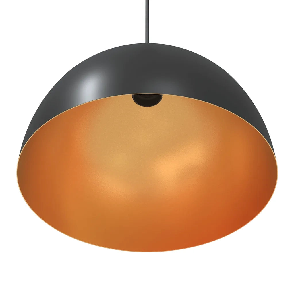 Lampada a Sospensione 2 pz Regolabile E27 Nero ? 30 cm Metallo CFW6863195