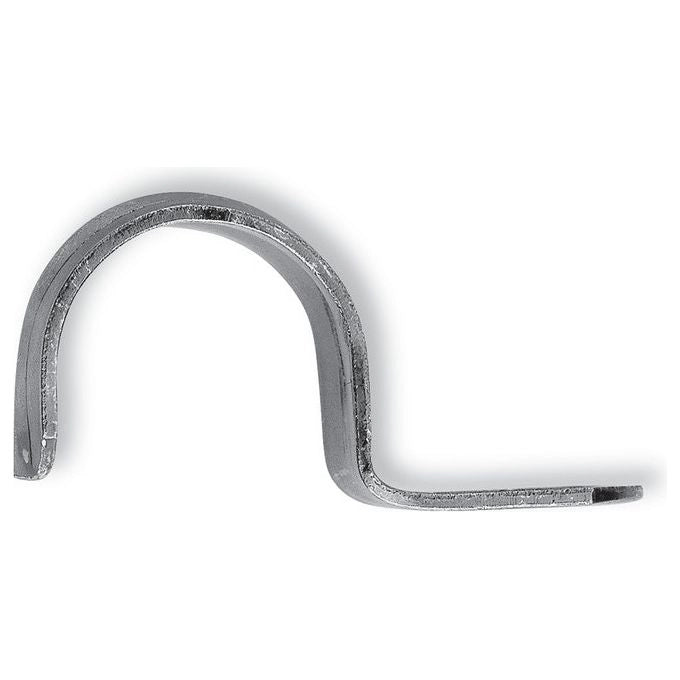 Fischer 1172 Gaffetta per Tubi BSM Acciaio Zincato Diametro 16 mm 50 Pz