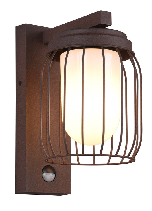 Applique da Esterno Attacco E27 in Alluminio Pressofuso Ruggine