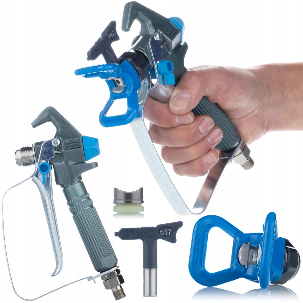 Agitatore di Verniciatura Zenthril Surge WF 1800W 20MPa 2L/min – Set con Lancia 50cm, Filtri 30/60/100, Ugello 513