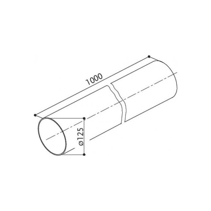 FABER S.p.A. 112.0157.308 accessorio per cappa Tubo di prolunga per cappa aspirante