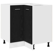 Armadio pensile | Mobile da Cucina Rovere Nero 75,5 x 75,5 x 80,5 cm