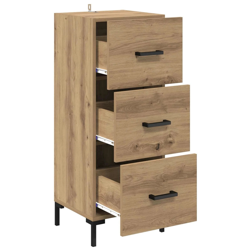 Credenza Rovere artigianale 34,5 x 34 x 90 cm Legno multistrato 881559