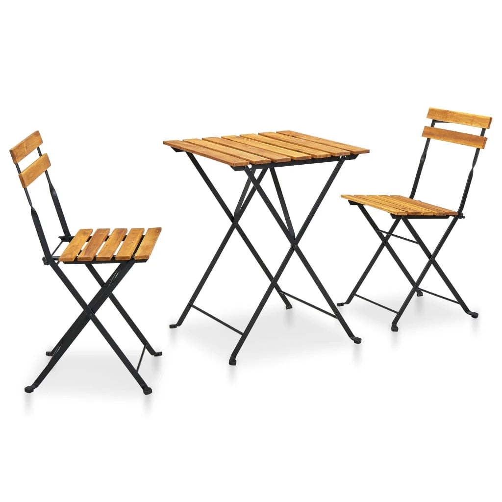 Set di mobili da bistrot pieghevoli da 3 pezzi in legno massello di acacia 02_0014551