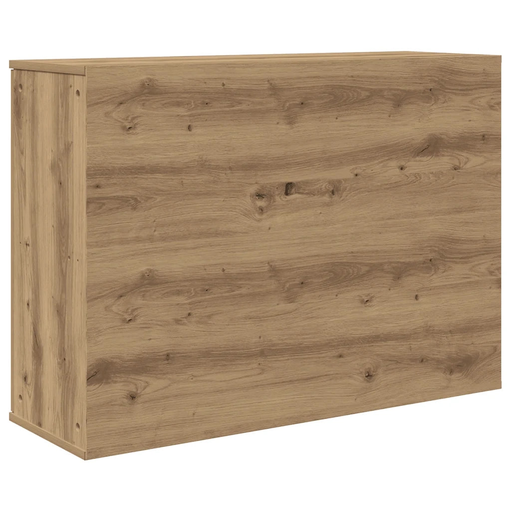 Credenza-Buffet-Armadio da cucina Rovere Artigianale 90x29,5x65 cm in Legno Multistrato