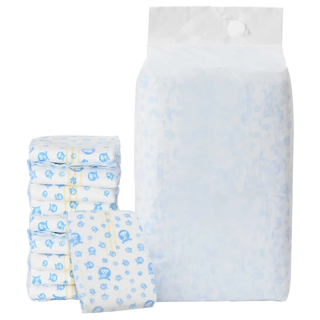 Pannolino usa e getta per cani maschi 30 pz Bianco S CFW2244383