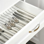 MOBILE CUCINA MODERNO CON 2 ARMADIETTI ANTE IN VETRO E MENSOLE REGOLABILI 80X48X170 CM BIANCO