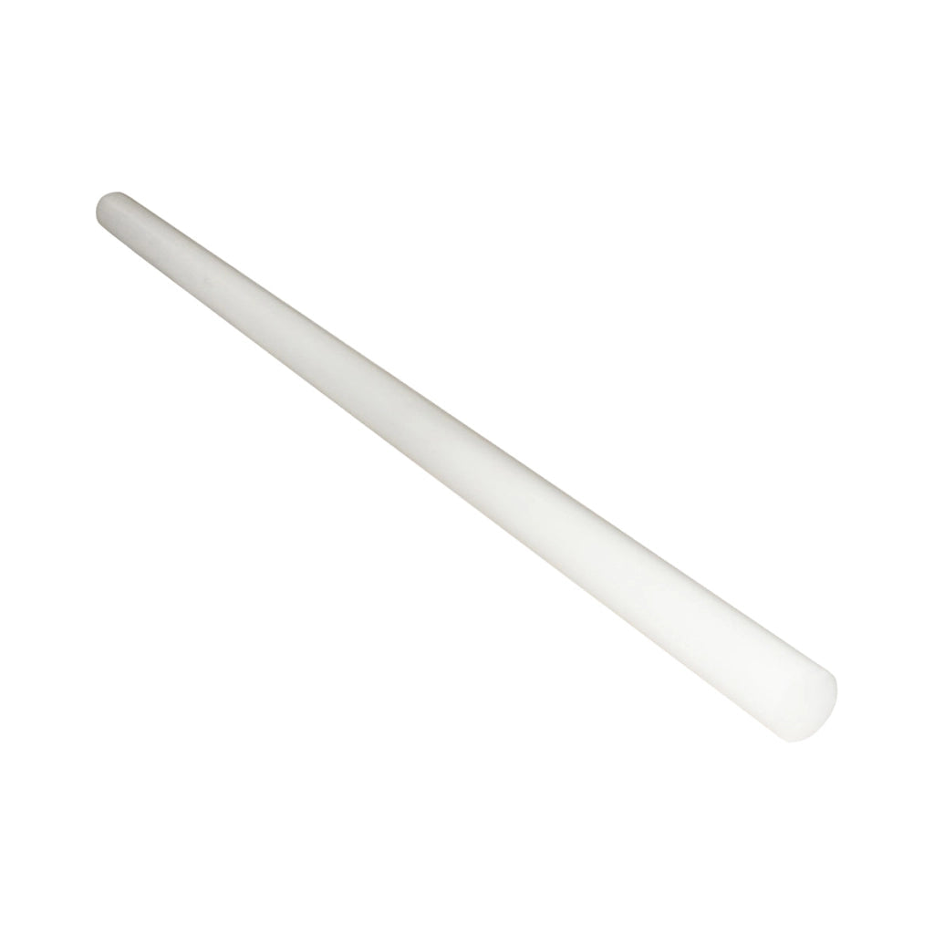 Barra di poliammide, poliossimetilene-poliacetale POM bianca 1000x40mm 1.91 Kg
