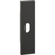 Cover Bticino Living Now per connettore HDMI 1 modulo nera KG14