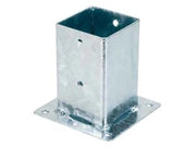 SUPPORTO A PAVIMENTO CON PIASTRA PER TRAVE ART.799  mm.141x141    ALDEGHI