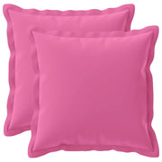 Federa 2 pcs HOUTEN Rosa 40 x 40 cm Poliestere 916930