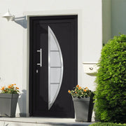 Porta di Ingresso Antracite 98x208 cm cod mxl 58302