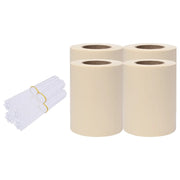 Recinzione da Giardino | Recinzione Frangivento 4 pz in PVC 35x0,19 m Crema