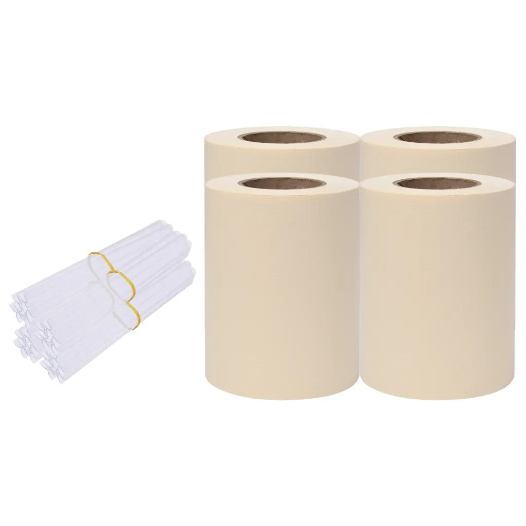 Recinzione da Giardino | Recinzione Frangivento 4 pz in PVC 35x0,19 m Crema