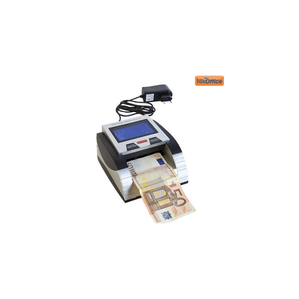 Trade Shop - Rilevatore Banconote False Verifica Conta Banconote A Batteria E Dc 9v Bce Teste -