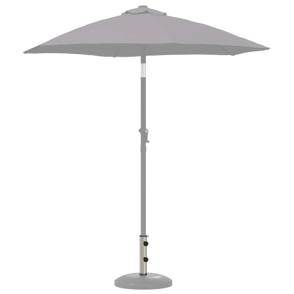 Tubo base per parasole 0.63 kg Acciaio inossidabile naturale 42035580