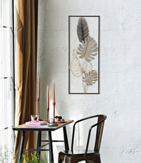 Pannello Plam 28,5x3x74 cm in Ferro Multicolor