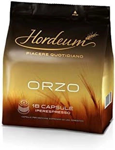 Illy hordeum capsule iperespresso orzo, confezione da 108 capsule
