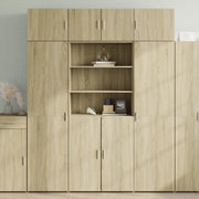 vidaXL Armadietto Rovere Sonoma 80x42,5x225 cm in Truciolato