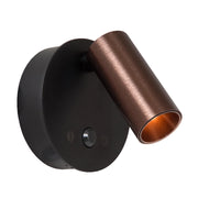 Faretto da parete rotondo LED 2W PIR TONI Lucide