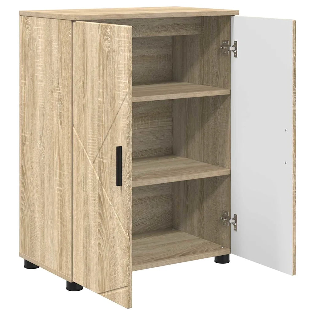 Mobile da Bagno con archiviazione Rovere Sonoma 60 x 35 x 80 cm 883306