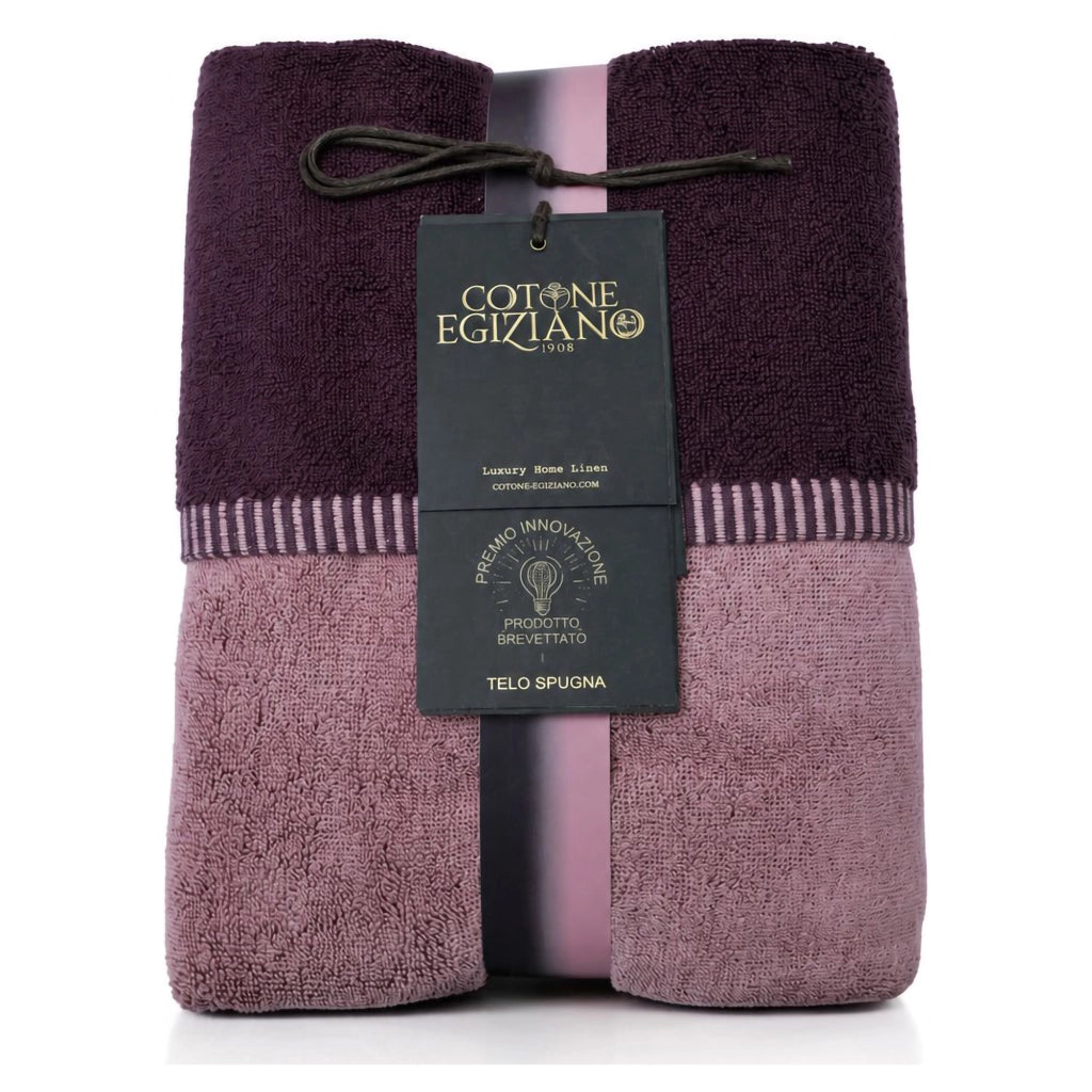 Sazalo, Telo Bagno 100% Cotone Reversibile, Rosa
