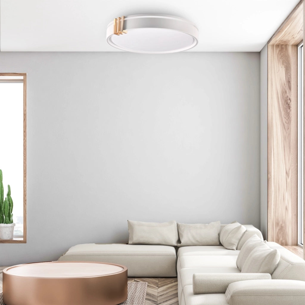Plafoniera LED 72W 48cm dimmer CCT IP44 Polux Arletta