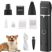 Trimmer professionale per peli spessi - tondeuse senza filo per cani - pet trimmer - set di cura animali QR-9092