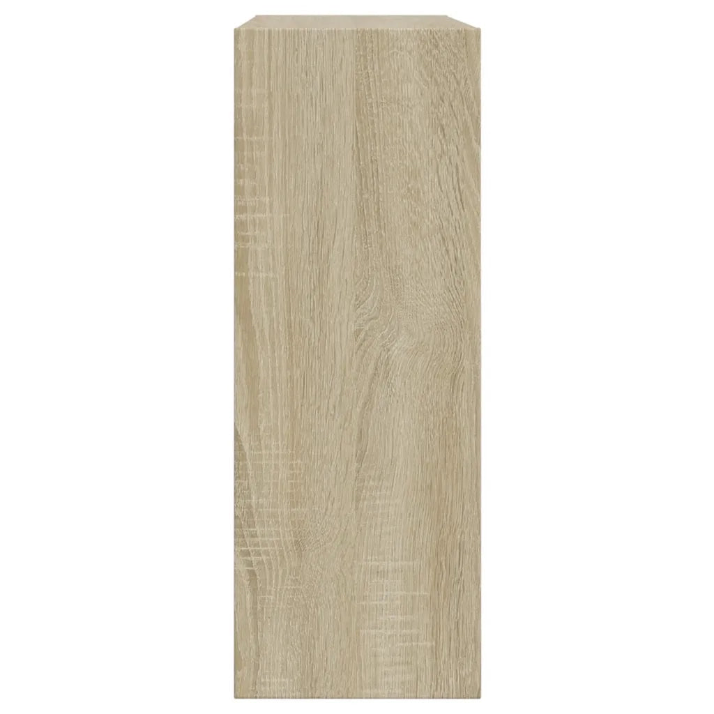 Scarpiera-Scaffale per scarpe Rovere Sonoma 60x21x57 cm in Legno Multistrato