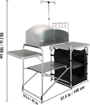 Camping Box Opieggibile - 146x49x168cm - In Alluminio