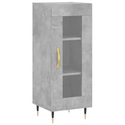 Buffet credenza cassettiera armadio mobile contenitore organizer per cucina soggiorno salotto 34,5 x 34 x 90 cm legno ingegnerizzato grigio 02_0031888