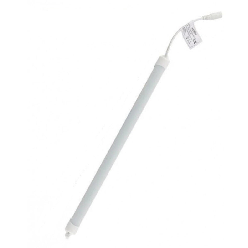 Trade Shop - Striscia Barra Led Profilo Alluminio 60cm 10w Luce 3000k 4000k 6500k 3014-12v-60 - -bianco Caldo      -