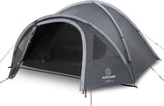 Tenda per 4 Persone - Resistente alle Intemperie e al Vento - Tenda per Famiglie da Campeggio - Ampio Spazio Interiore - Leggera - Inclusa Tasca di Ripostiglio