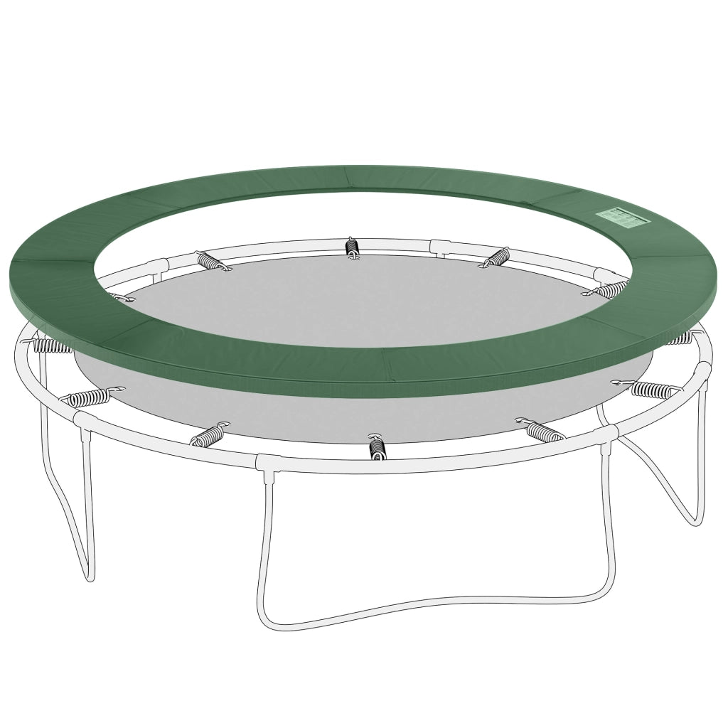 Cuscino Protettivo per Trampolino ¨C zephmum ¨C Verde ? 305 cm