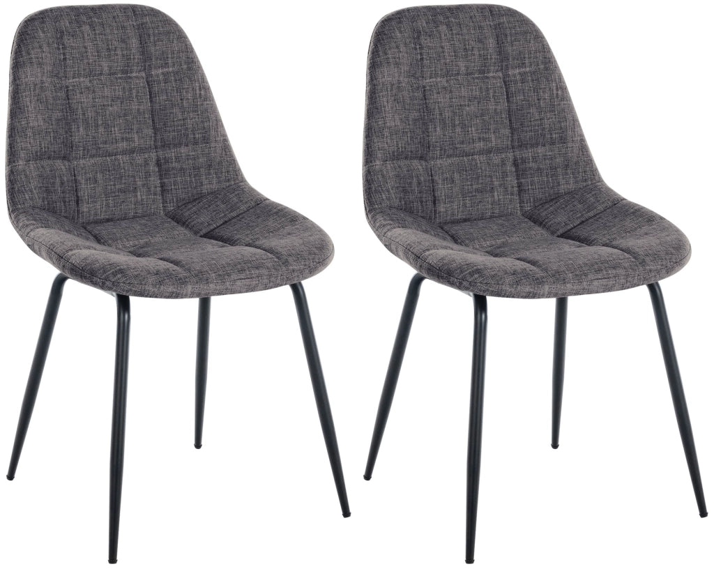 2er Set Stuhl Tom Stoff