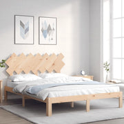 Giroletto con Testiera King Size in Legno Massellocod mxl 105055