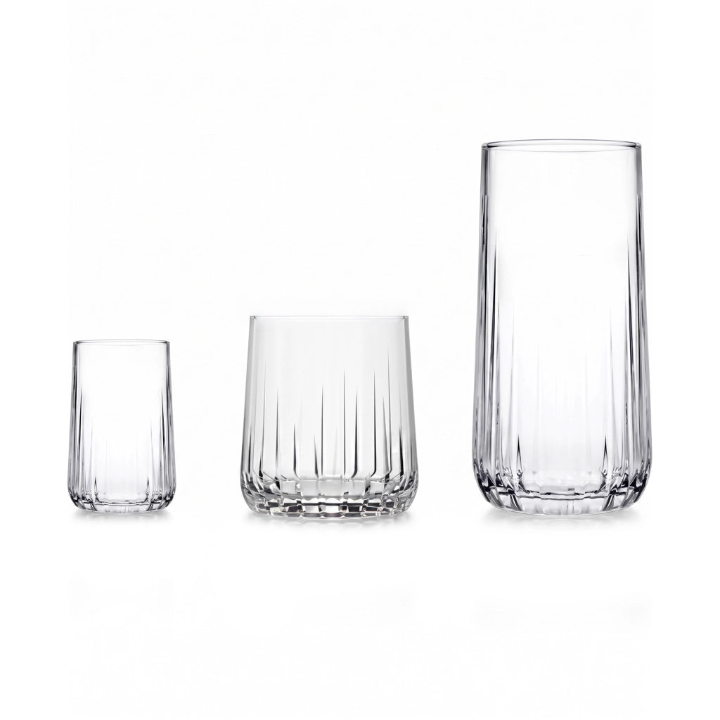 Pata, Bicchieri set da 6 360 ml, Trasparente